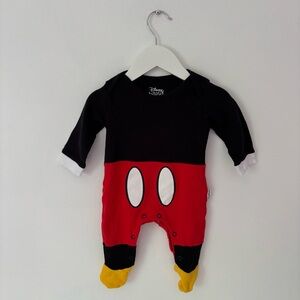 Disney Baby Black and Red Mickey Mouse Sleeper